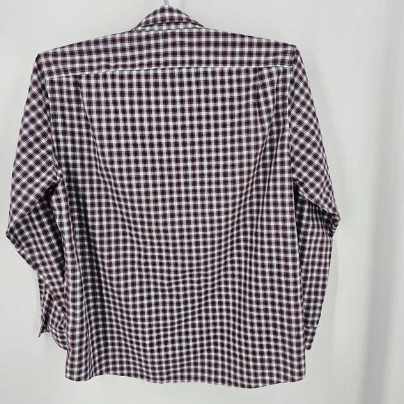 L.L. Bean Men's Red White Blue Button Down Shirt 100% Cotton Size XL - Picture 4 of 4